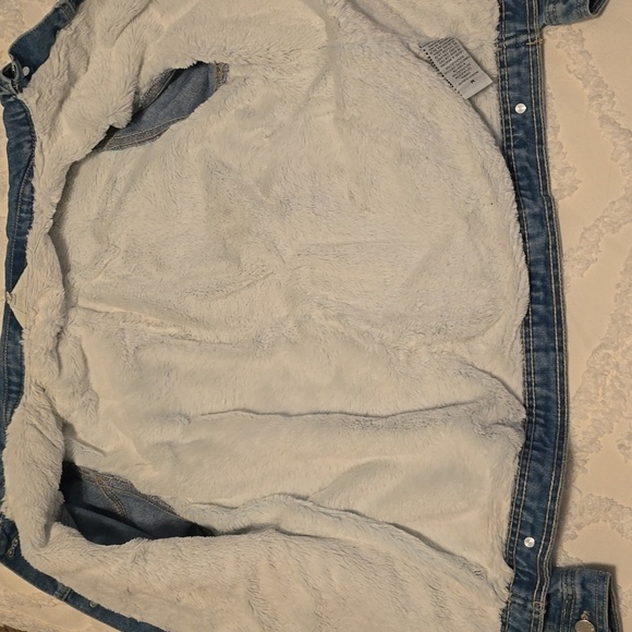 Ci Sono Lined Light Blue Denim Jacket, Great Layering Piece Size M (0718) - Picture 3 of 9